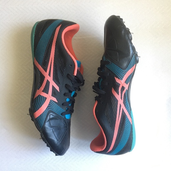 Asics Shoes - ASICS Women’s Black Hyper-RocketGirl SP 6mm Track Spikes Size 9.5